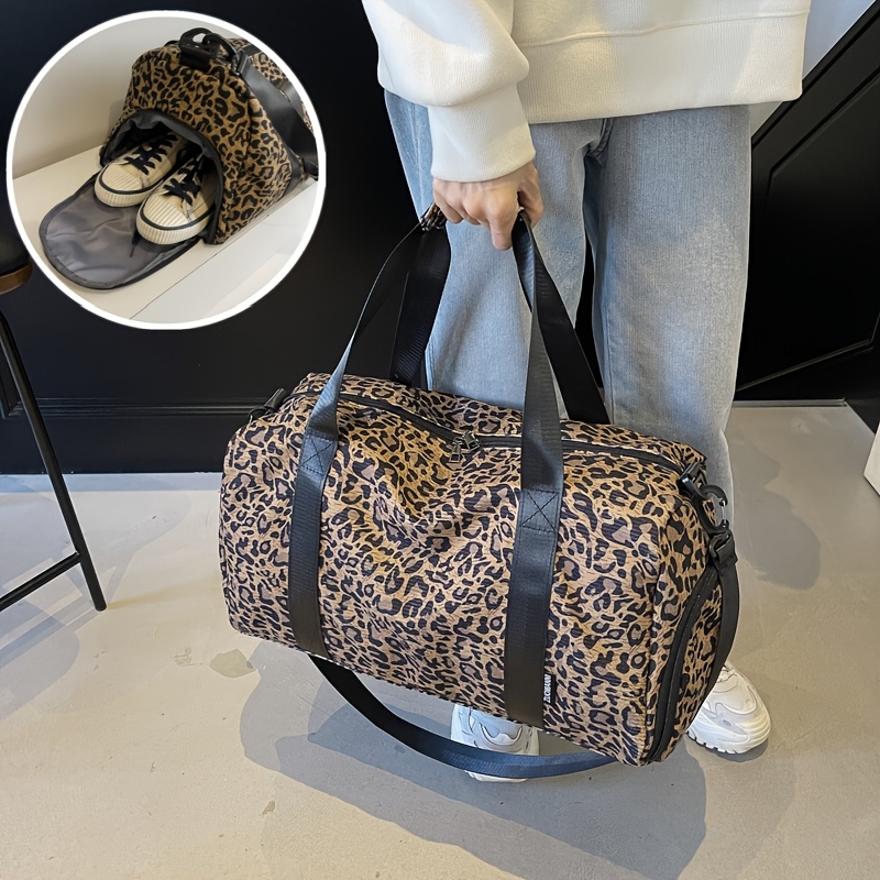 nike leopard gym bag