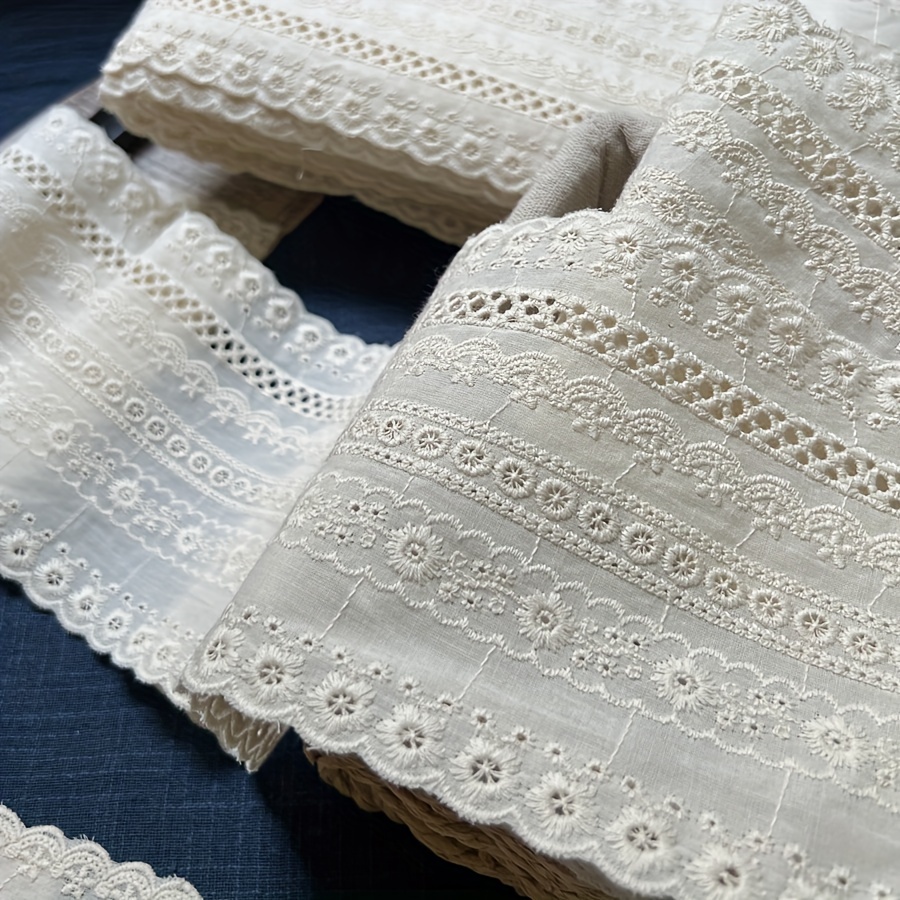 Image of 1 Yard Small Floral Decorative Lace Skirt Women's Clothing Splicing Lace Sewing Additions
