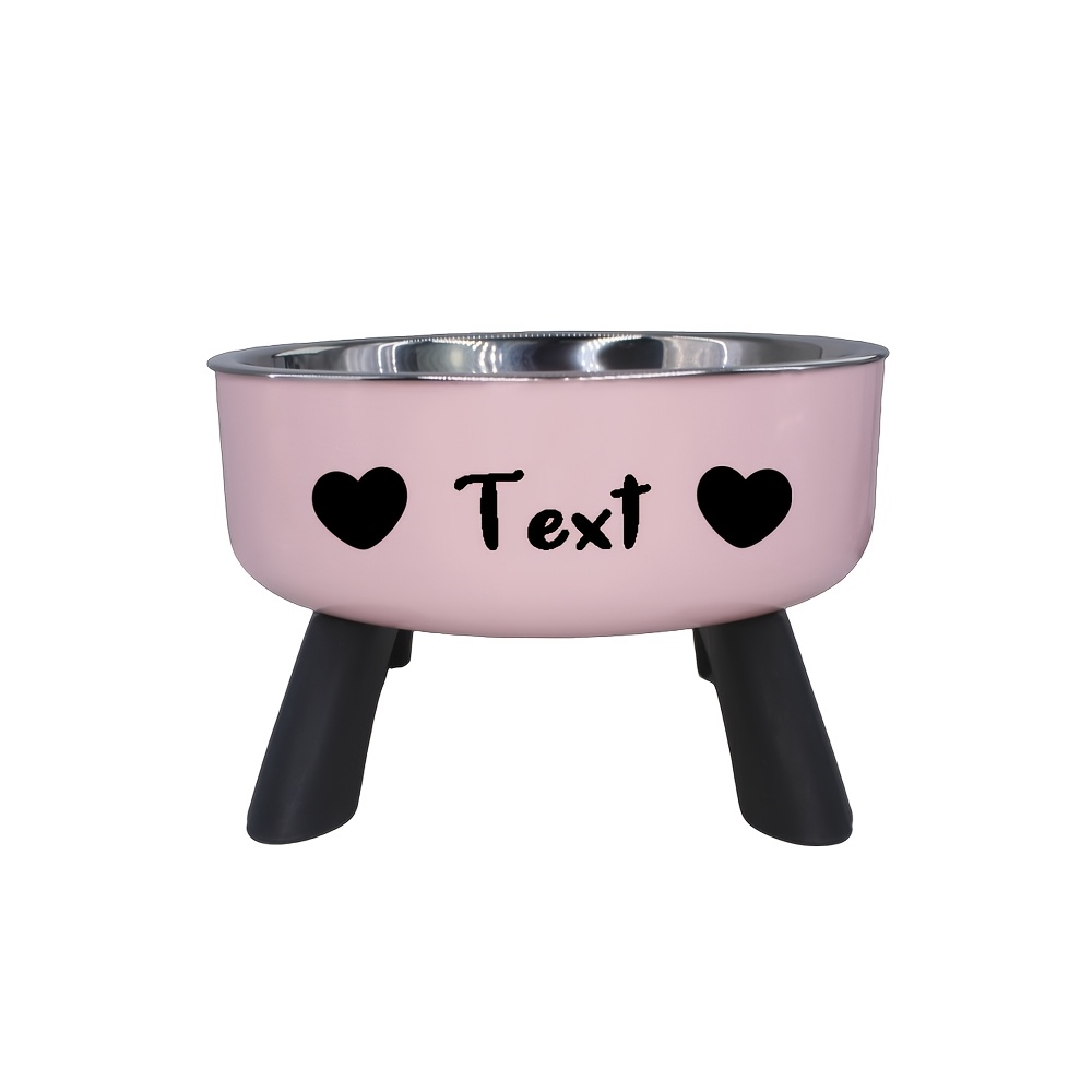 Customized Cat Bowl with Automatic Drinking Water Feature