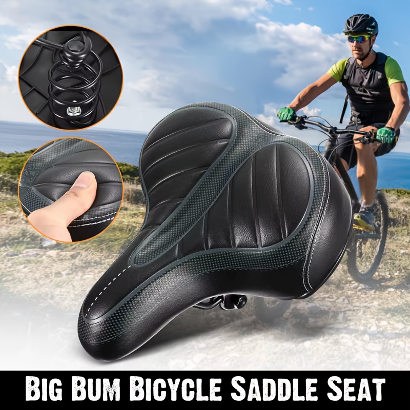 ergonomic bicycle cushion for road, mountain durable pu