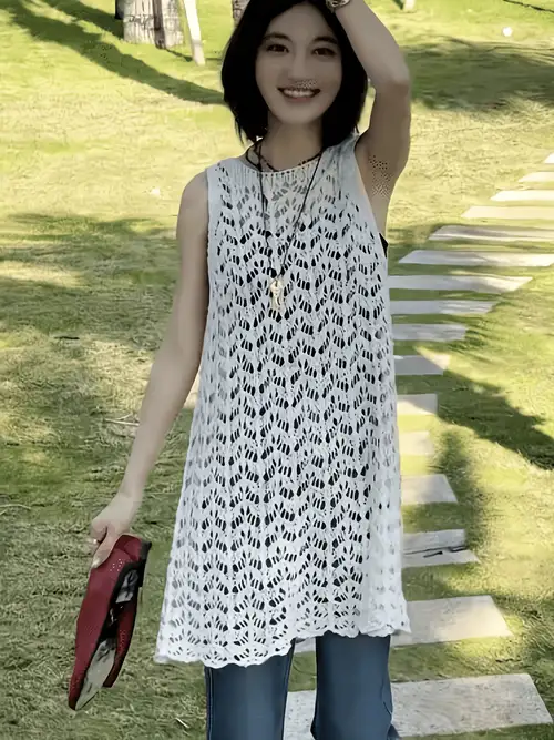 cardigan for halter neck dress Modelyn Solid Cardigan & Halter Neck Sweater Dress