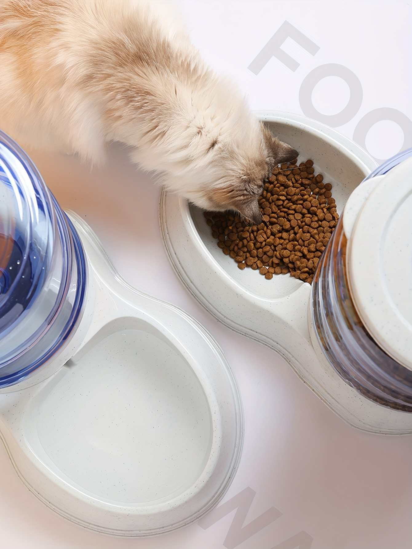 3.8L Extra Large Capacity Automatic Pet Feeder and Water Dispenser - Suitable for Small & Medium Pets, Gravity-Fed Dog Station, Durable PP Material, Without Battery, Dog Water Dispenser | Stylish Auto Dispenser | Durable Pp Material, Dog Waterer