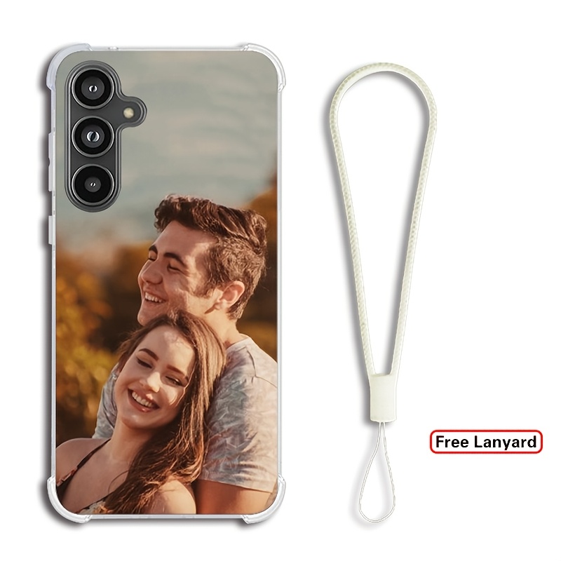 TEMU Phone Case - Diy Custom Transparent Soft Silicone Phone Case For Galaxy A55 (5g) A35 (5g) A50s A50 A30s A06 A16 A36, Personalized Photo Custom