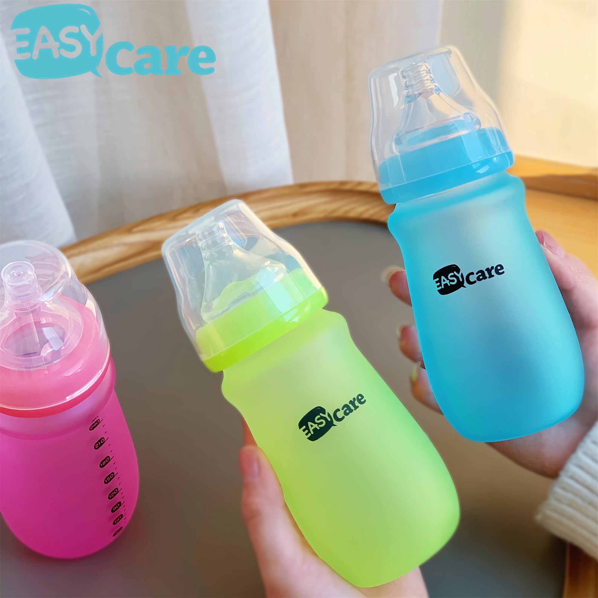 

Easycare Silicone Milk Bottle, Learning Cup, Baby And Children's Water Cup, Straw Cup, Baby Over 6 Months Old Duckbill Cup, Breast Milk, Natural Taste, Safe And Explosion-proof, Bpa Free