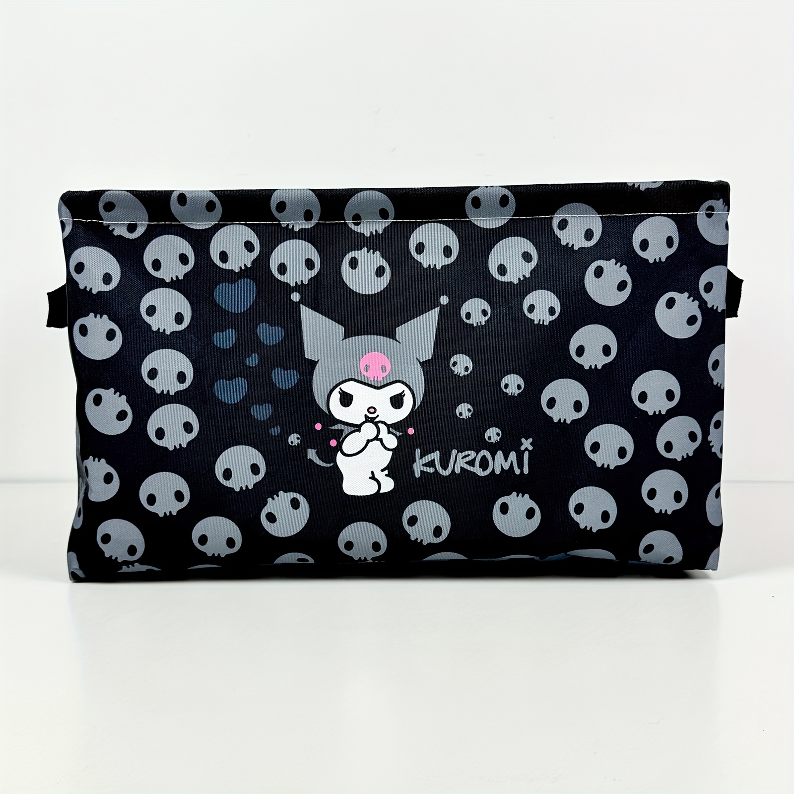 TEMU Kuromi Storage Baskets Official Storage Boxes Home Decor Storage Clothes Organization And Storage Home Decor Storage Fan Gifts Birthday Holiday Gifts