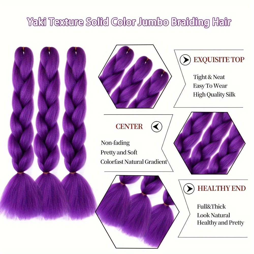 3 Stück Geflochtene Haarsträhnen - Retro Zöpfe Als Perückenzubehör Für Stylische Frisuren