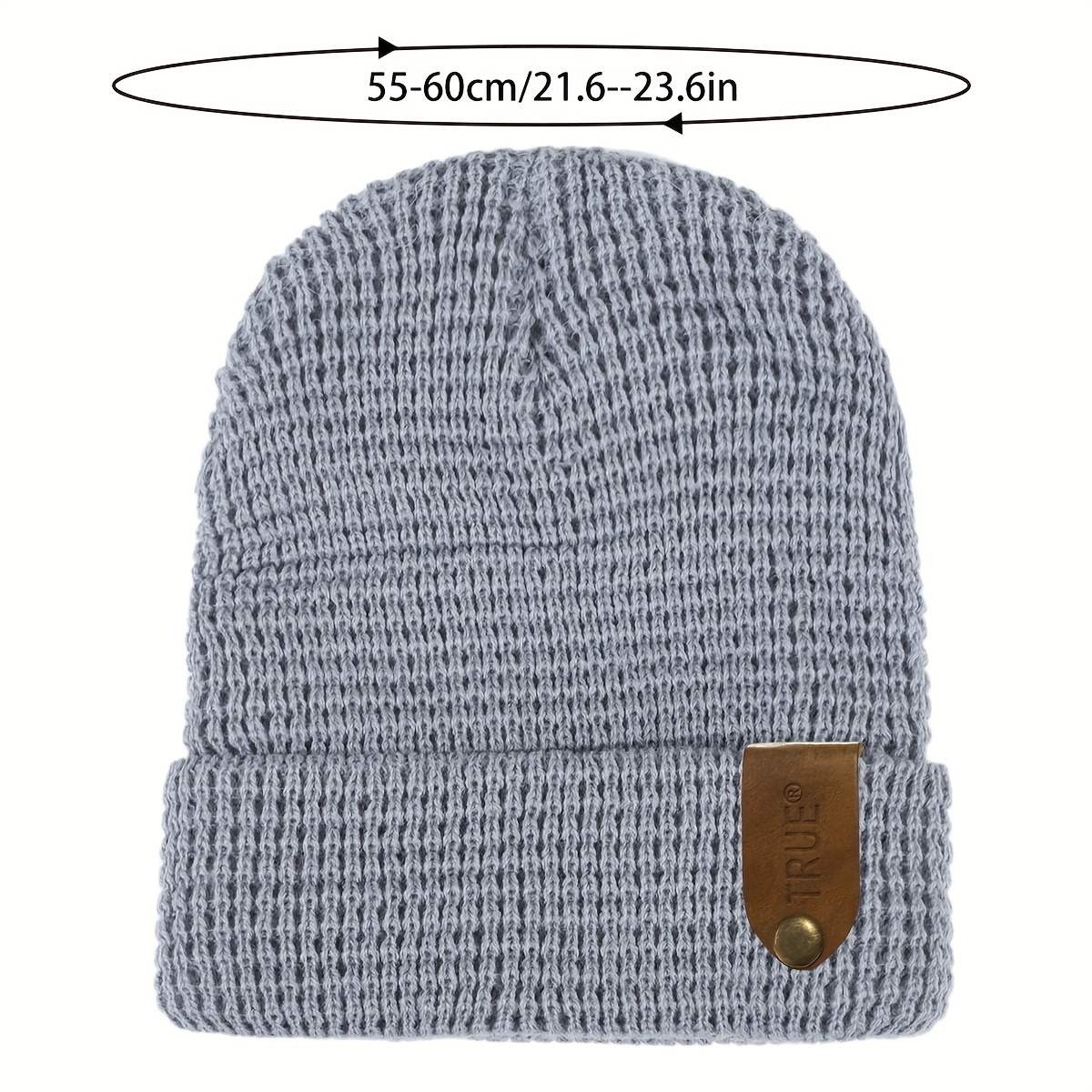 TRUE Simple Lightweight Stretchy Winter Beanie Hat