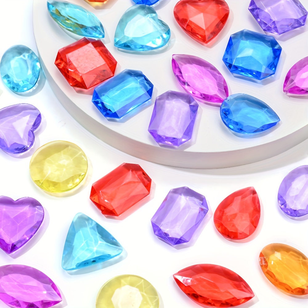 

30pcs Imitation Non-porous For Accessories Wholesale Imitation Diamond Plastic