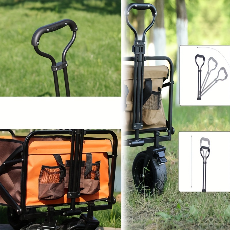 Foldable Folding Travel Cart Outdoor Utility Silent - Temu