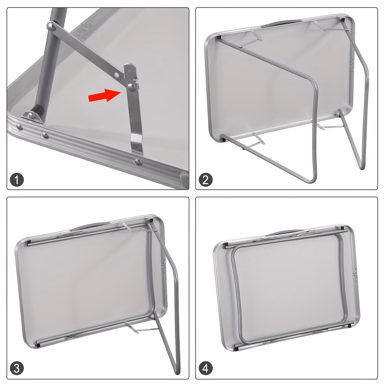 1 folding camping table with handles measuring 70x50x60cm suitable for outdoor picnics and beach use made of aluminum and mdf designed for gardens 0