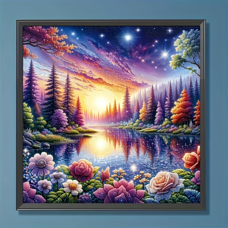 

1pc 5d Diamond Art Painting Full Diamond Handmade Craft Art Kits Home Wall Decor Gift