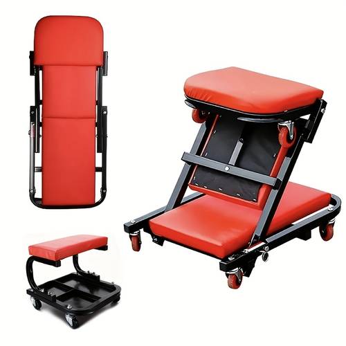 2025 new gift for my husband 36 inch about 35 98 inch z shaped crawling seat adjustable load bearing folding car crawling set 6 wheel 2 5 inch about 2 52 inch fathers day gift