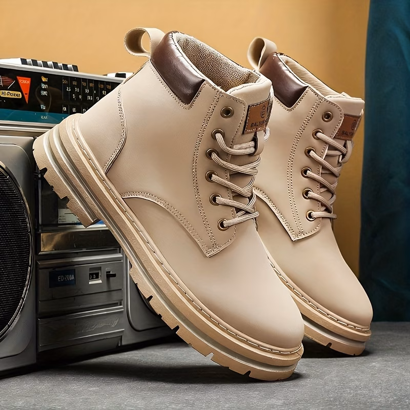 mens hunting boots with a midsole design enlarged size stylish upper suitable for outdoor sports camping and training Product details 3