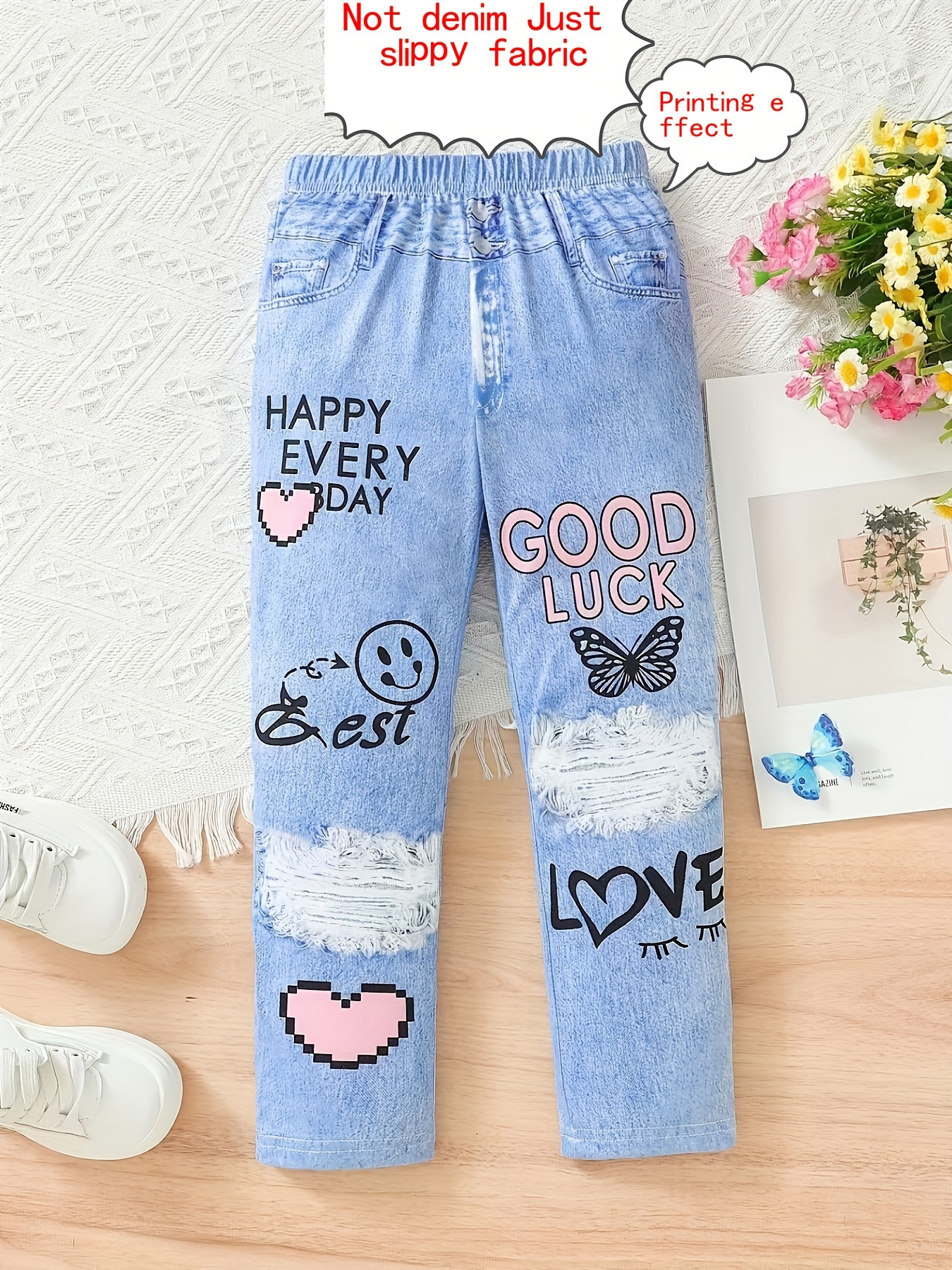 Cute Jeans For Girls - Temu Canada