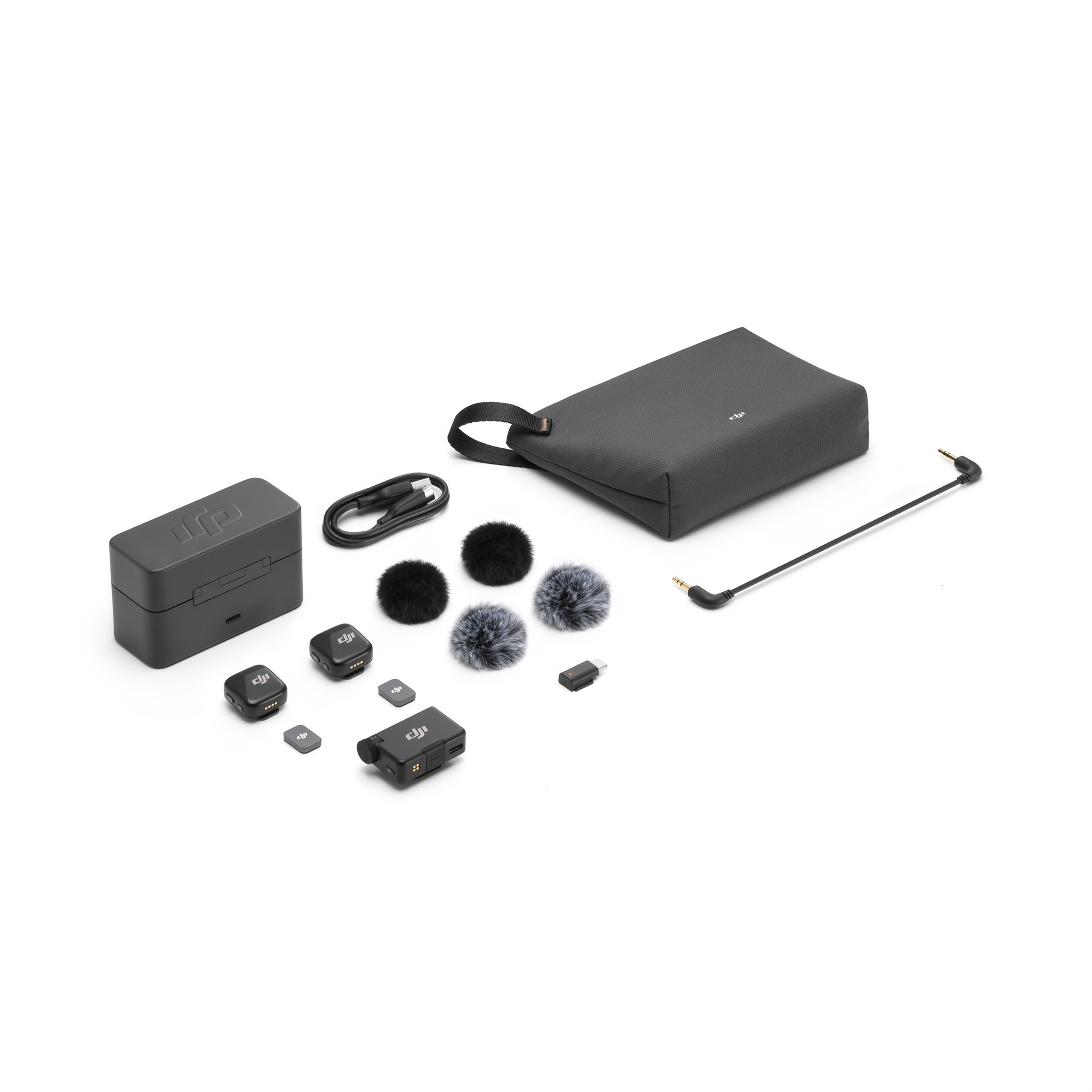зображення предмета dji mic mini (1tx+1 ) або (2 tx + 1   + зарядний кейс), бездротовий петличний мікрофон для iphone/камери/ , ультралегкий, з детальним акустичним звуком, 48 годин використання, шумозаглушення, автоматичне обмеження, для відеоблогів, стрімінгу
