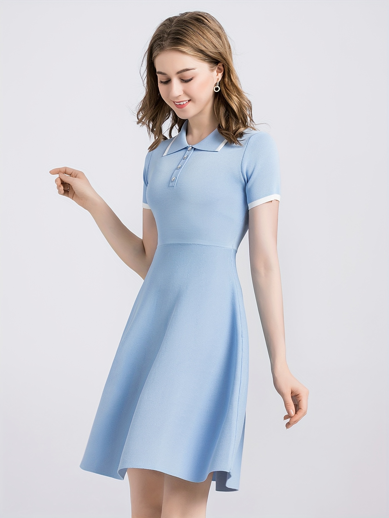 sachin and babi light blue dress Women's Dresses main image 1