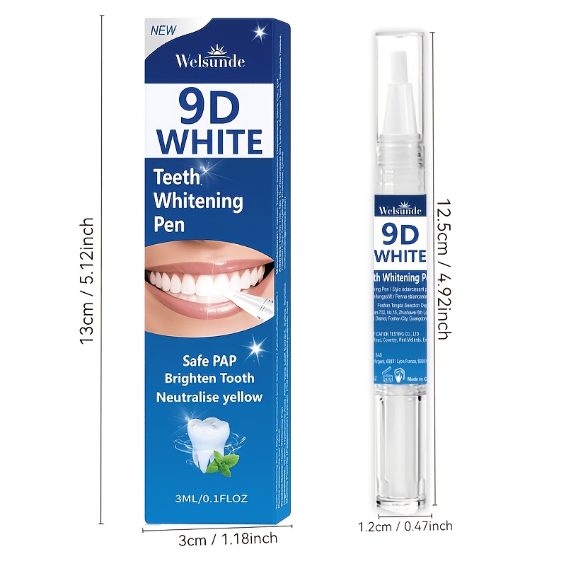 9D White PAP Tooth Pen for Instant Teeth Whitening