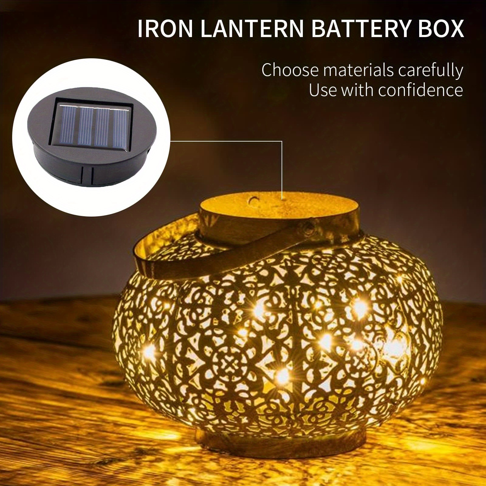 solar light replacement parts sold on Temu Canada