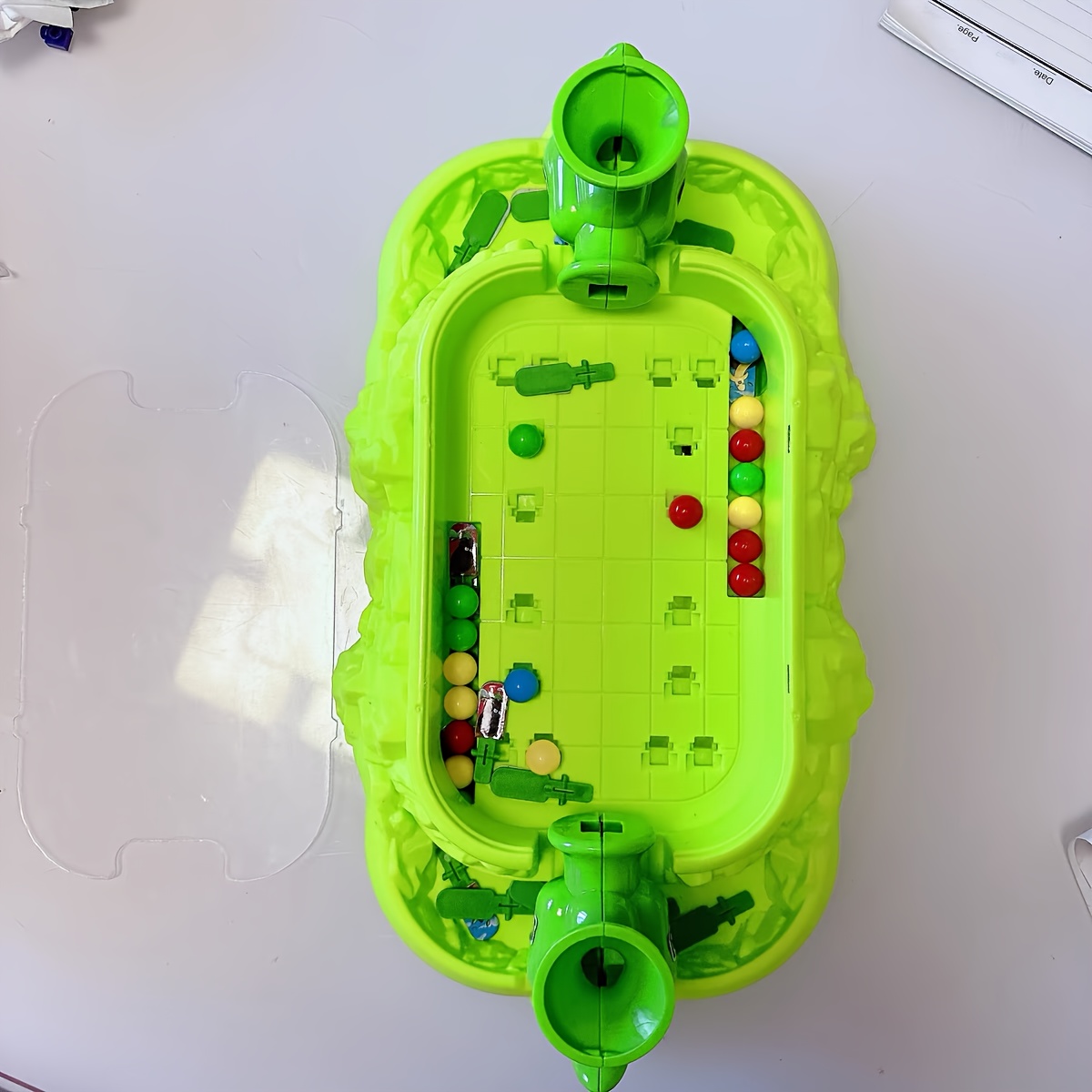 Gezinsfruit en Groente Sticker Gevechtsspel, Dubbelspeler Competitie Uitdaging, Hand-Oog Coördinatie Educatief Speelgoed & Familie Competitiespel voor 3+ Jaar