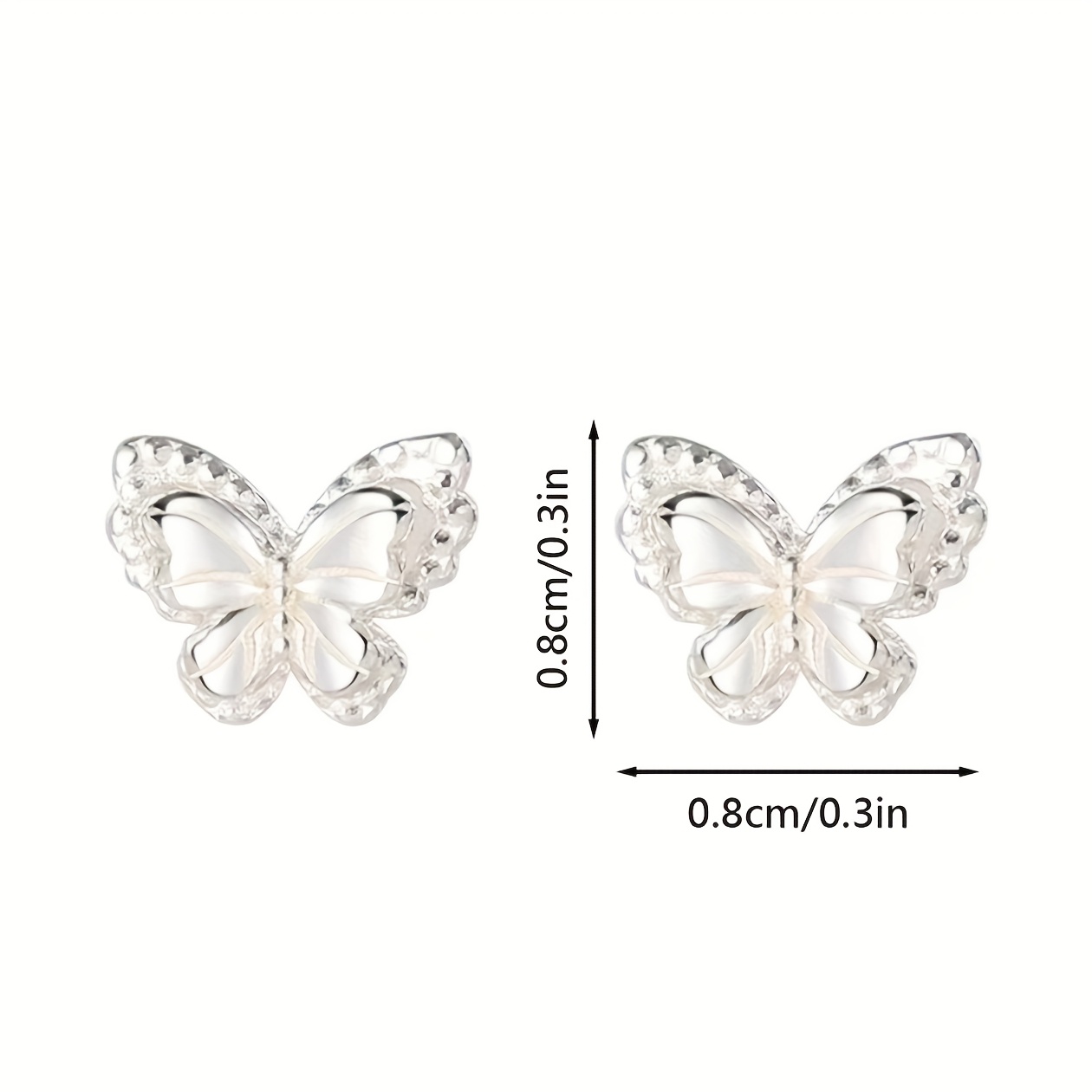 a pair of ladies fashionable hollow   stud earrings with 925 spiral silvery   featuring a silvery plating for a minimalistic light luxury look suitable for daily wear parties vacations and making great gifts Product details 4