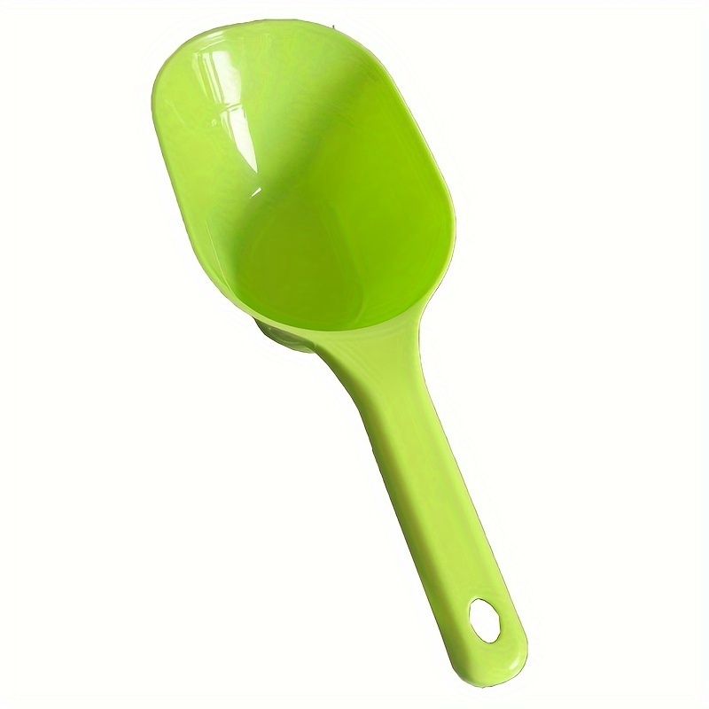 TEMU 1pc Plastic Pet Food Spoon Multifunctional Pet Food Deep Shovel For Cat And Dog Supplies
