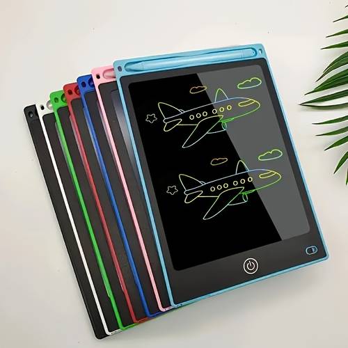 6 sizes 8 5 inch large lcd doodle board erasable toy 3 mixed colors pvc material perfect christmas halloween winter new year back to school gift
