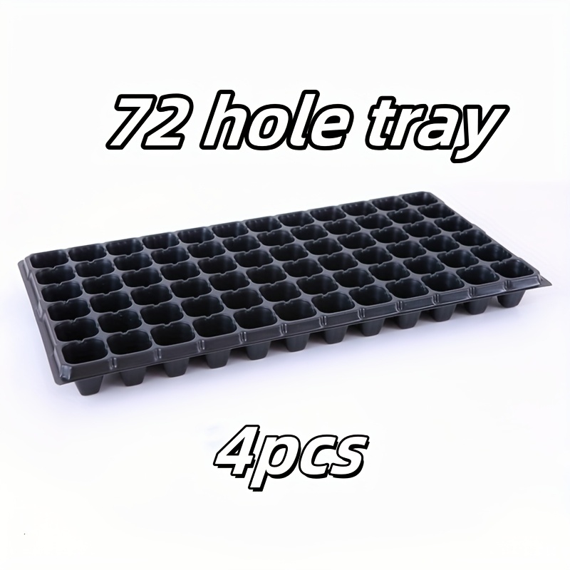item picture 4 set breathable seed pots suitable for indoor and outdoor planting ideal for vegetables flowers and perennials reusable plastic seed containers