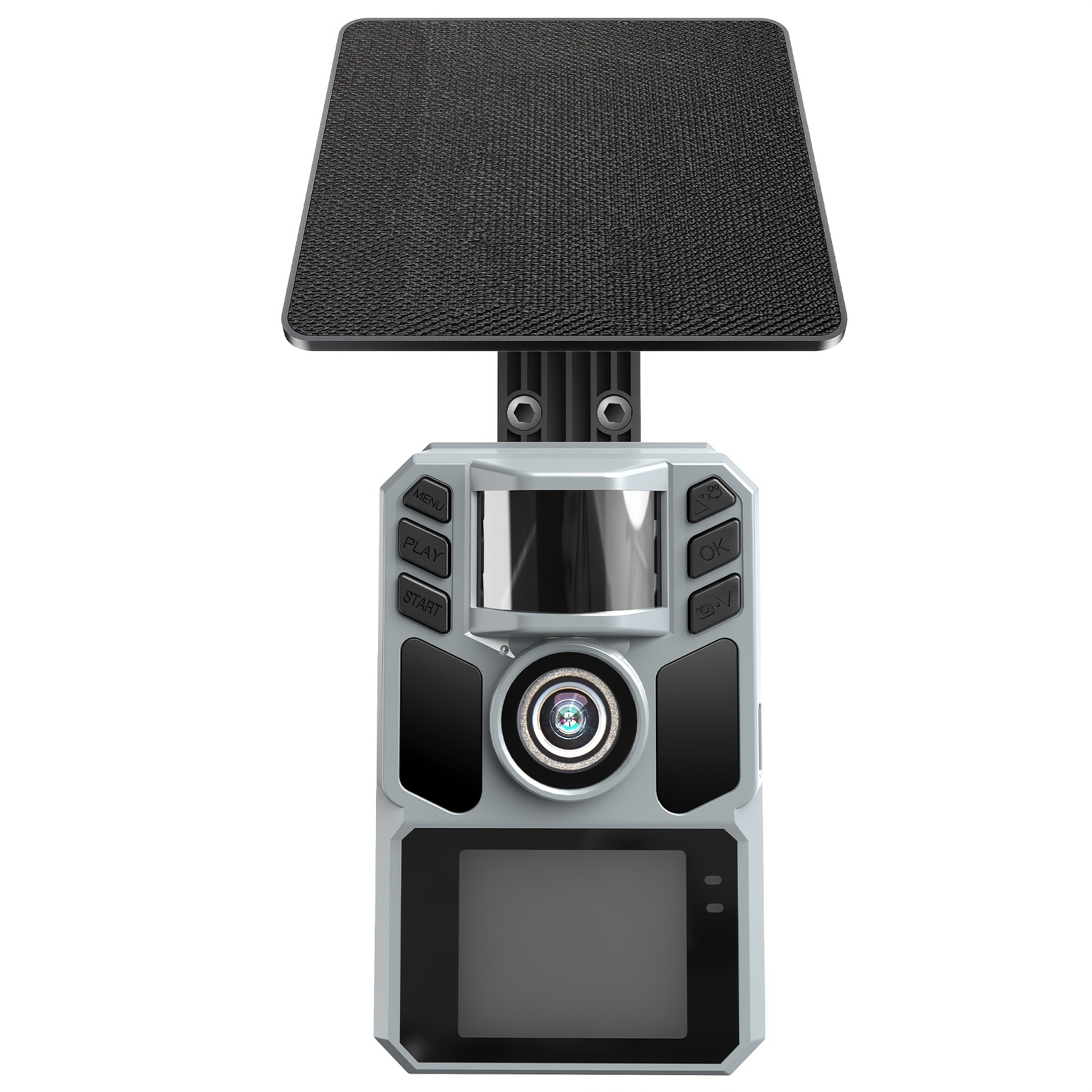 Image of Trail Camera Solar Game Trail Cam - 4k Cameras For Deer Wildlife Monitoring With Night Vision, Ip67, 0.2s Camera
