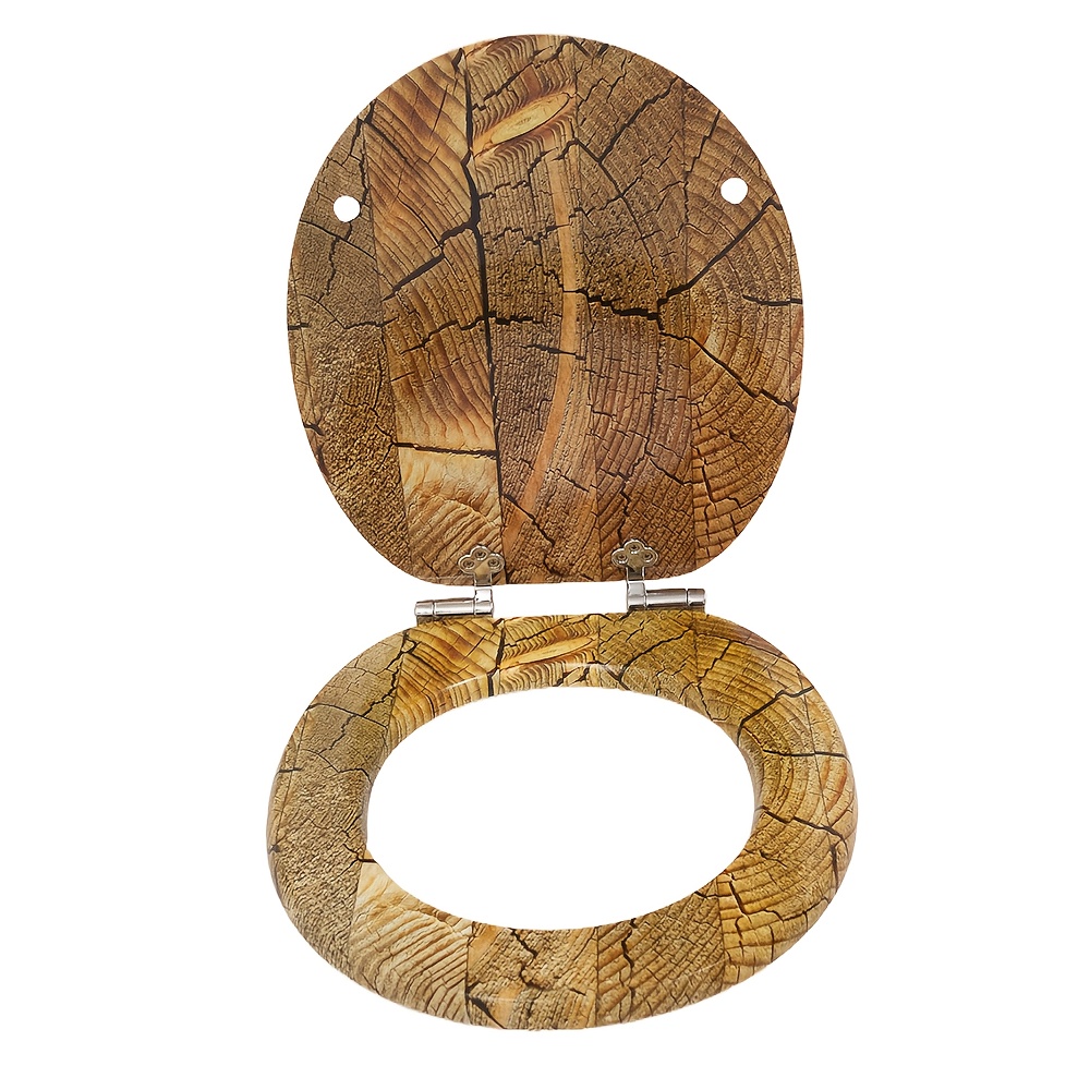 Automatic Slow-close Toilet Seat, Mdf , Softclose Hinge