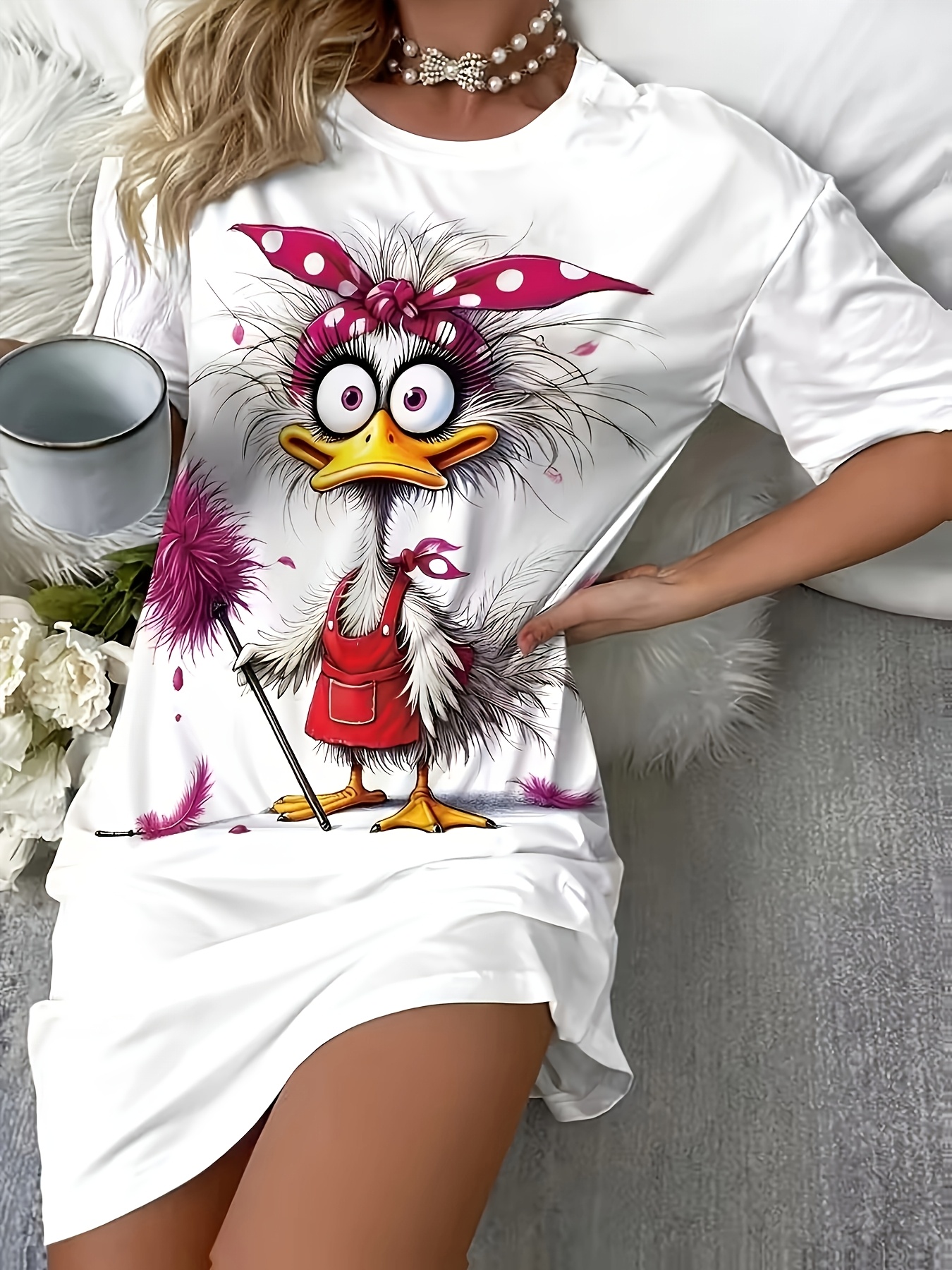 funny summer dress Hawaii Mango Kid Short Sleeve Tropical Beach Mascot Vacation Styling this knee length dress for women is easypair it with sandals for women beach fashion Hot Shower Funny Definition Sleeveless
