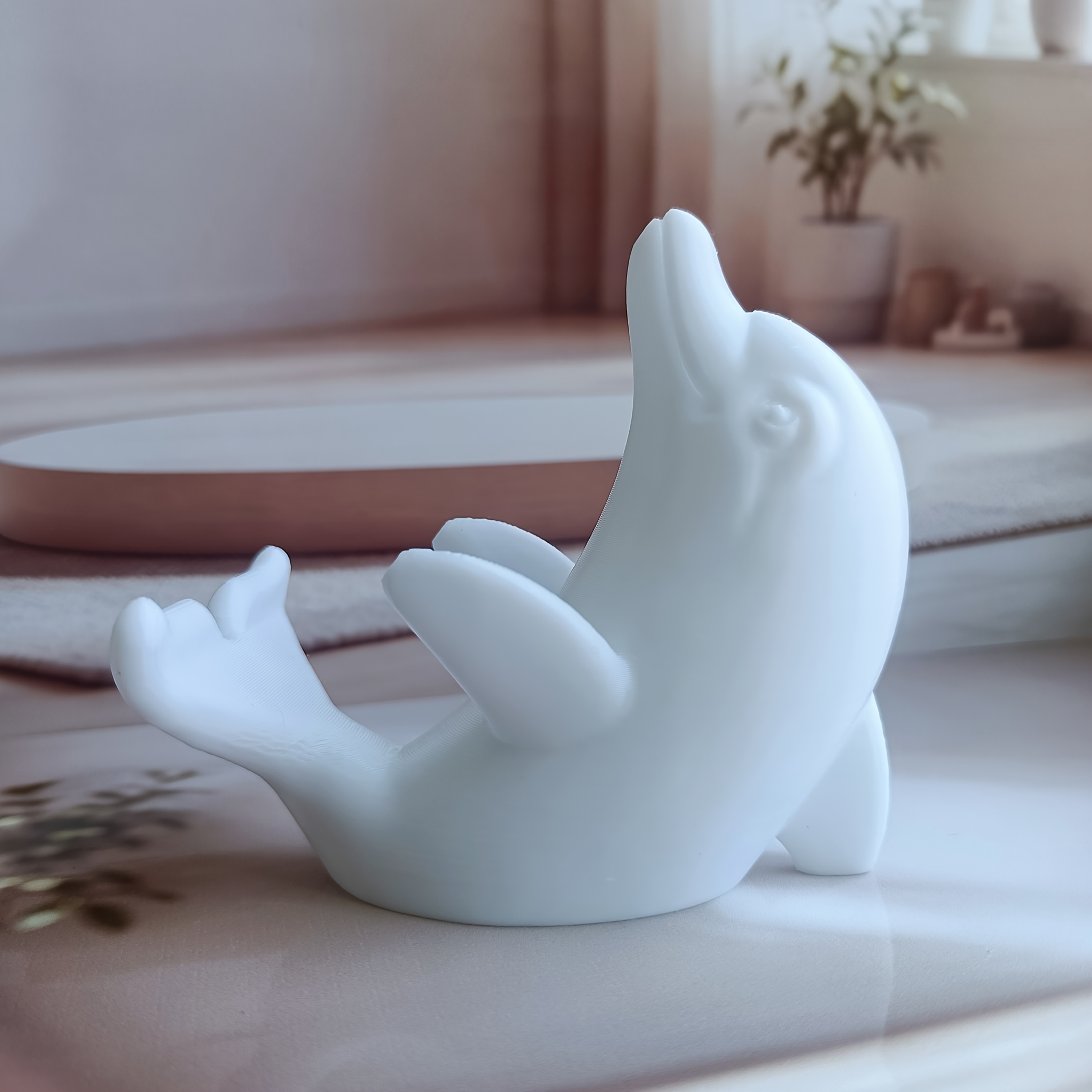 TEMU Support Téléphone pour Bureau, Support Téléphone Animal Imprimé en 3D, Cradle Dock Créatif pour Smartphone, Cadeau Amusant pour Regarder des