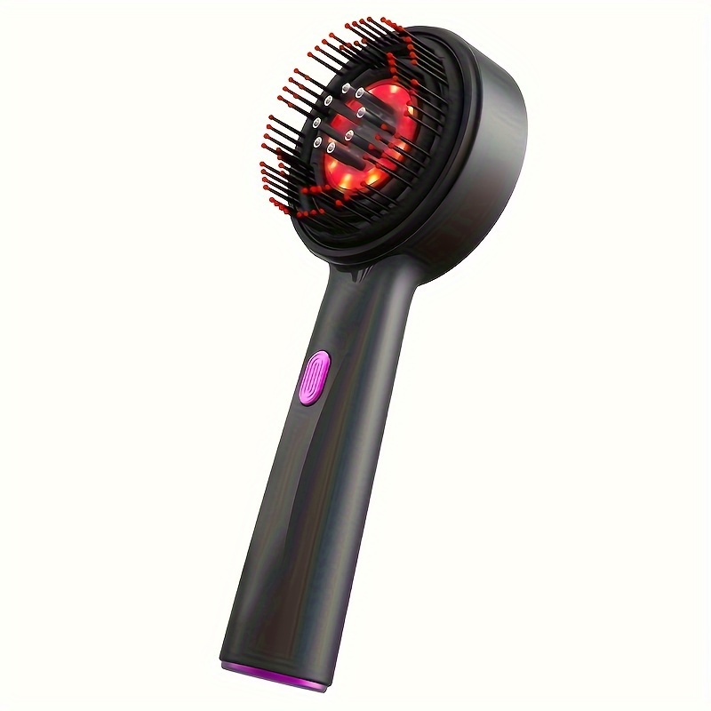 portable usb rechargeable head massage comb 1400mah lithium battery personal care device electric massage comb