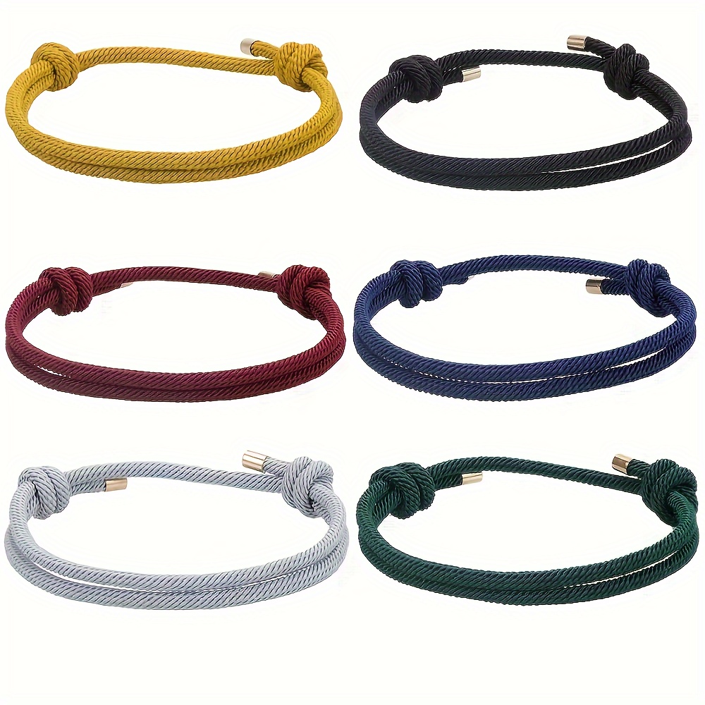 

Bracelet Tissé - , Multicolores, Décontractée