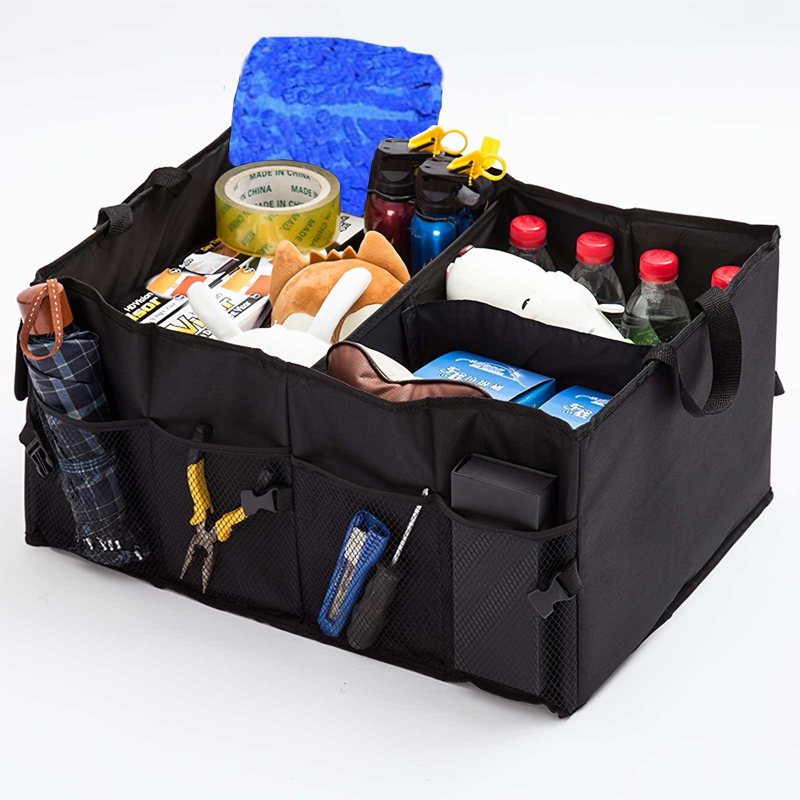 Organizer Folding Storage Box For Cars Trucks Suvs, Capacity 40l