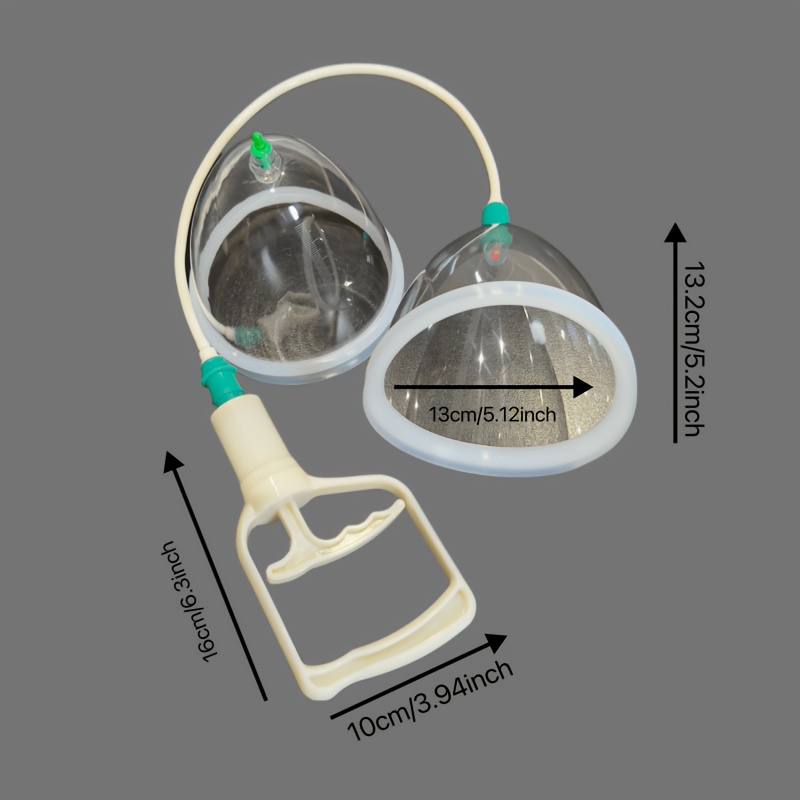 Vacuum Cupping Set With Pump, Back Massage And Body Relaxation, Relaxation