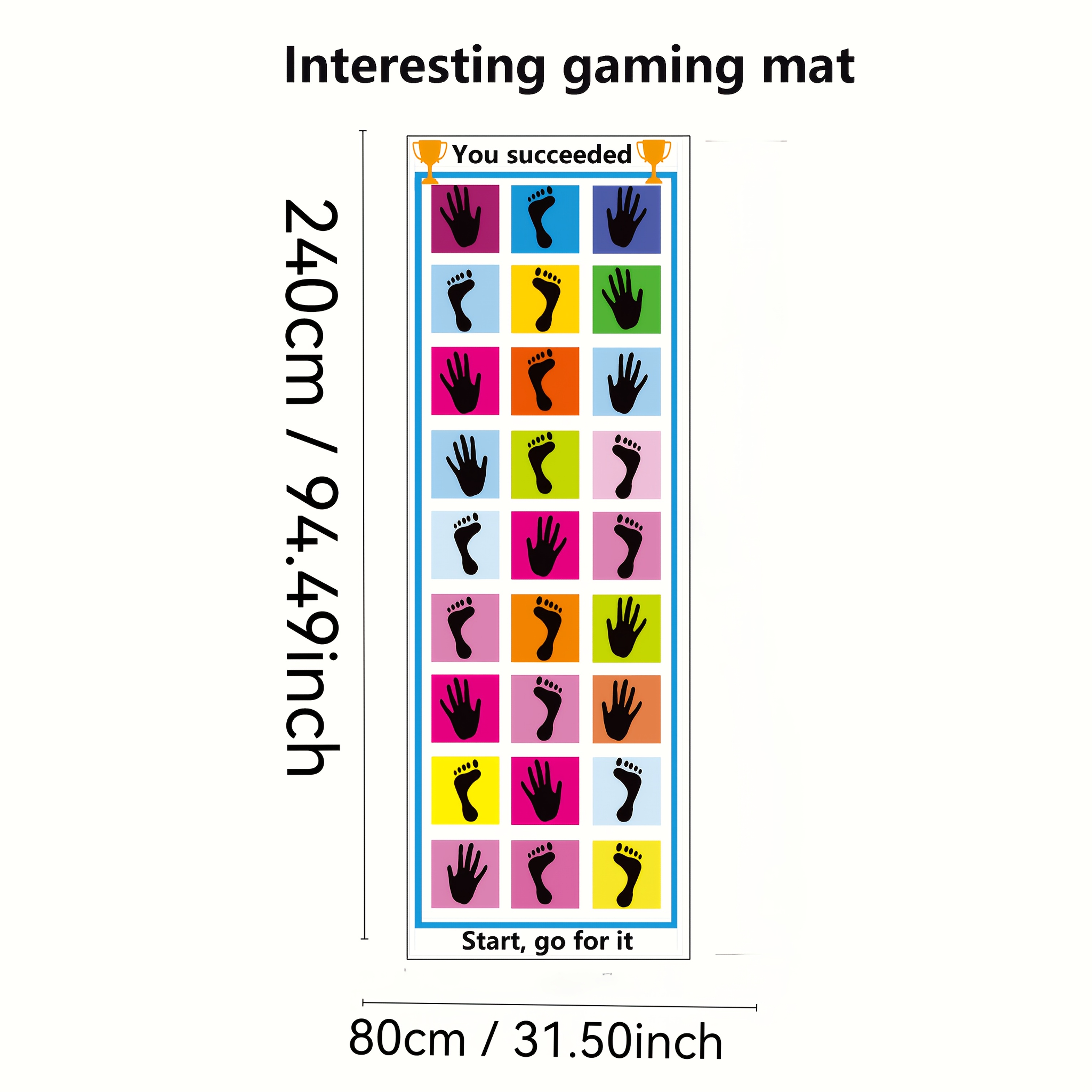 E-shop Eine lustige sensorische Spielmatte, Körperkoordinationsspiel-Requisite, interaktive Balance-Herausforderung für mehrere Personen, und