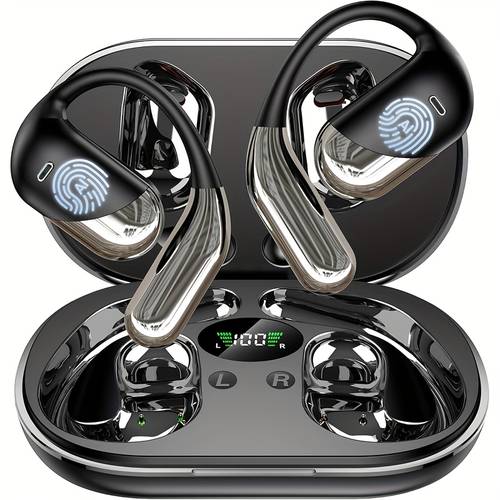ows translation earbuds real time ai 144 language translator earbuds 3 in 1 translating device translate ear buds for travel learning with charging case support translation suitable for listening to music