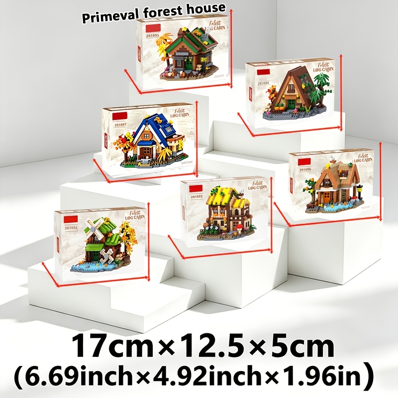 High-quality Multi-style Building Block Stacking Set