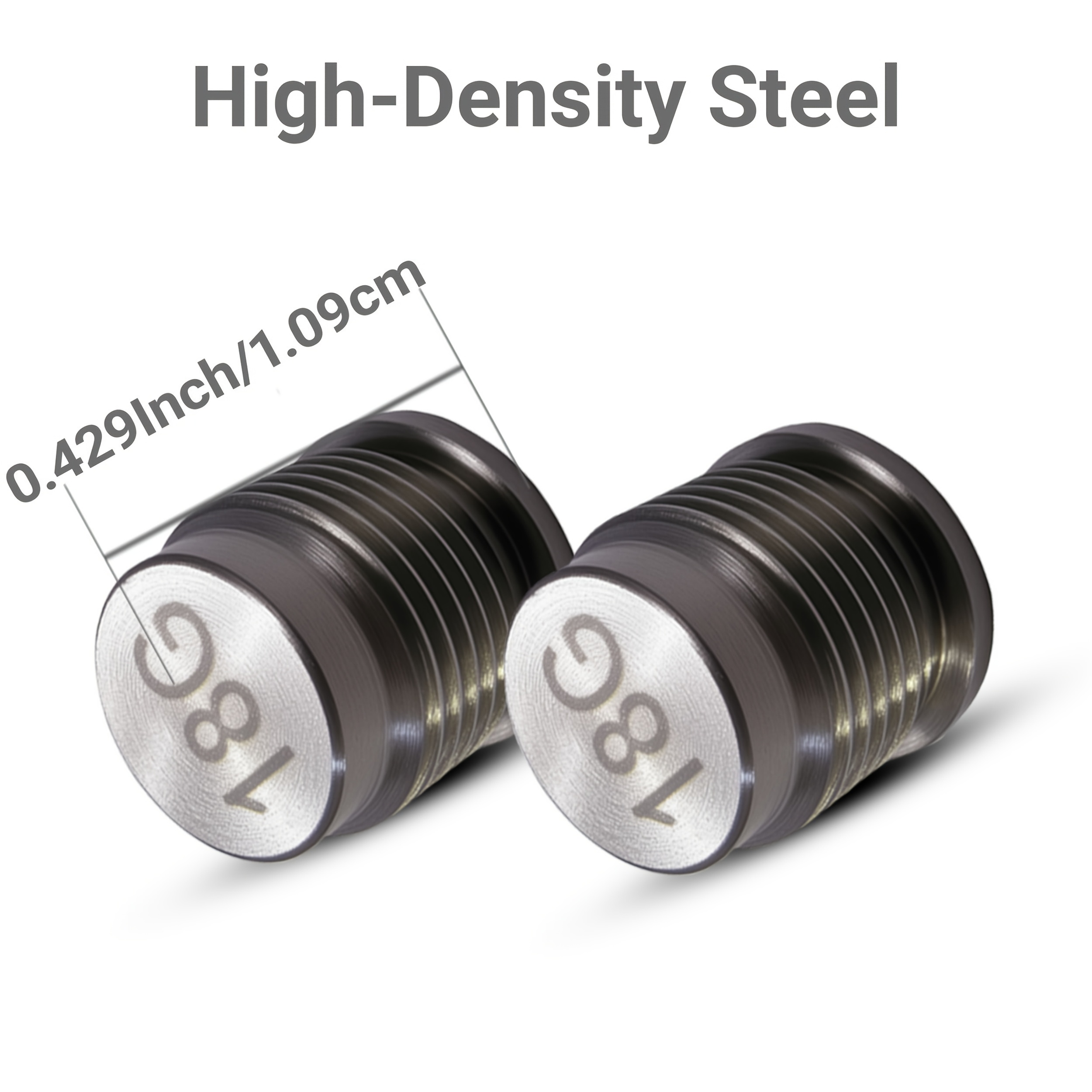 TEMU 1 Pcs Golf Club Accessories, 2 Pcs Golf Putter Head Weight Kit, Fits Df3/oz1/hs/.1/1 Putter Heads, 6g-18g, High-density Steel