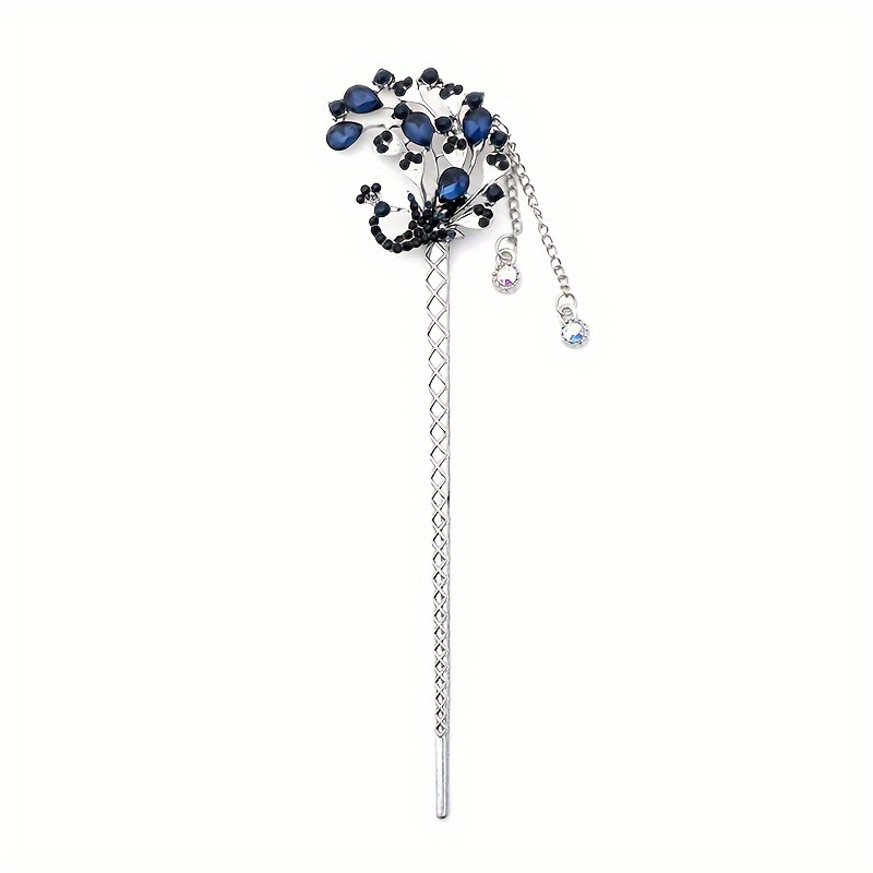 vintage hairpin rhinestones glass a traditional accessory - Temu