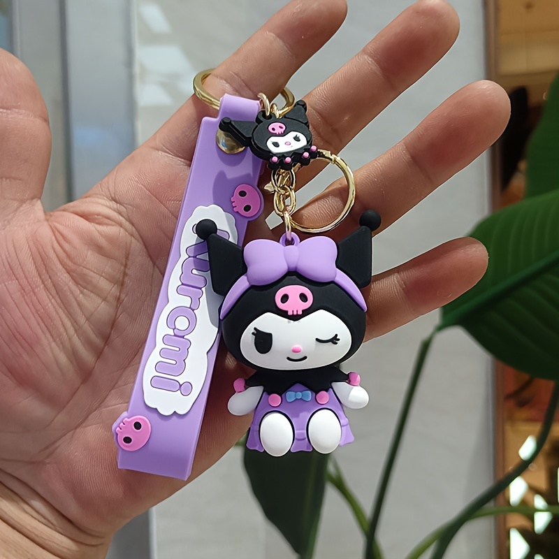 

(Autorisé) - Sanrio, - de voiture Kuromi en , , cadeau, , breloque de sac, cadeau d', cadeau de fête