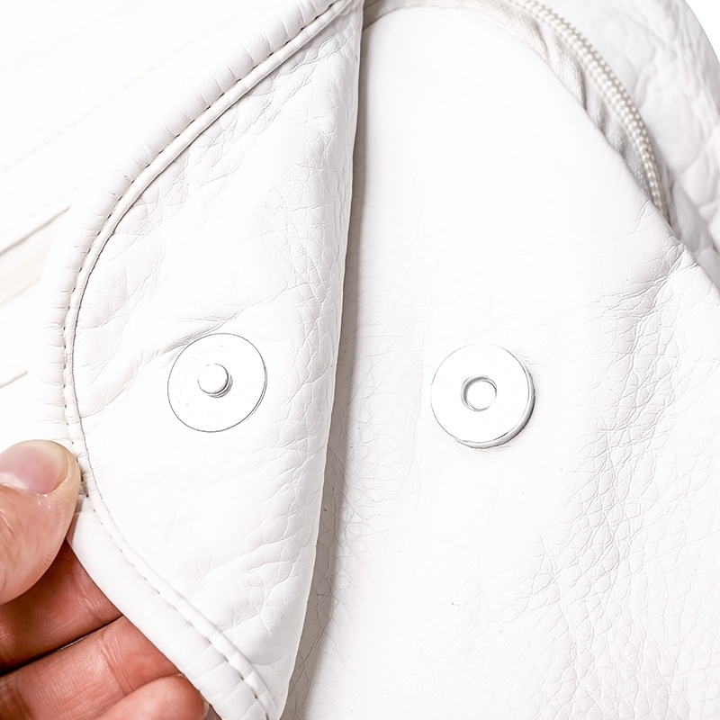 Moqueta Convertible para Mujer/Bolso de Hombro/Tote - Cierre con Cremallera, Compartimento Espacioso, Ligero para Trabajo y Viaje - Disponible en Blanco, , Rojo, Gris - Bolso Minimalista, Bandolera, Textura Suave