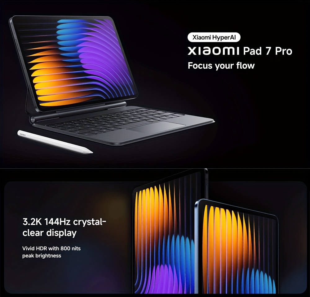 小米pad 7 タブレット 8+256/12+512gb 11.2インチ3.2k144hz