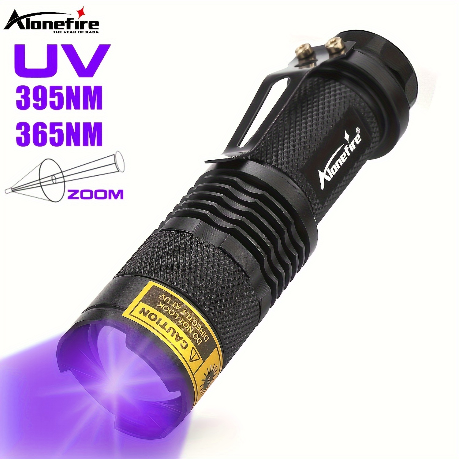 

Alonefire Sk68 Uv Led - 365/395nm -sized For , Pet Stains, & - Battery Operated (aa Not Included)