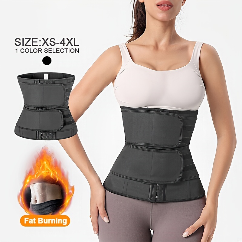 Waist trainer double strap sale