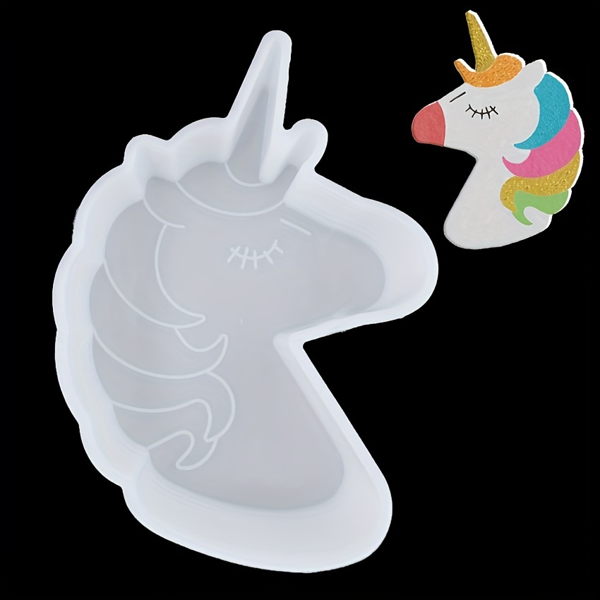 

Silicone Unicorn Resin Casting Mold, Animal Shape For Diy , Soap, Candles, And Aroma Beads, Heat Resistant Oven Safe Craft Mold