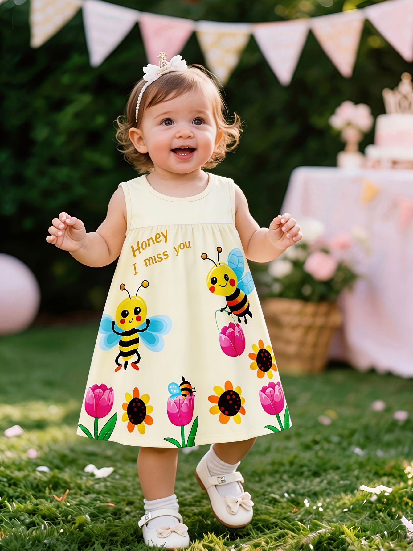 party wear dress for baby girl sold on Temu United States