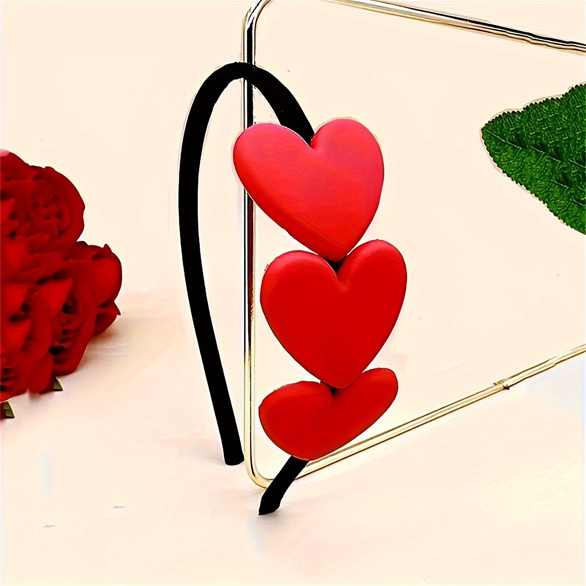 

Heart Headband For Women - New Year, Christmas, Valentine's Day & Birthdays