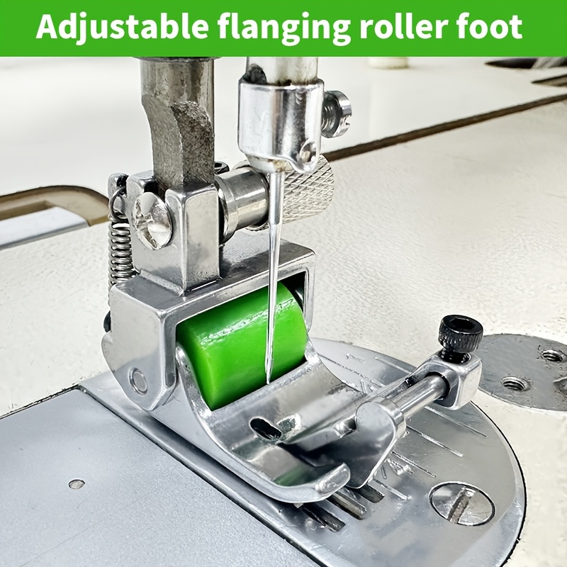 

Adjustable Hemming Foot - Wrinkle-free, Suitable For Various Fabric Thicknesses, Compatible With Industrial Single-needle Sewing Machines, Easy To Install