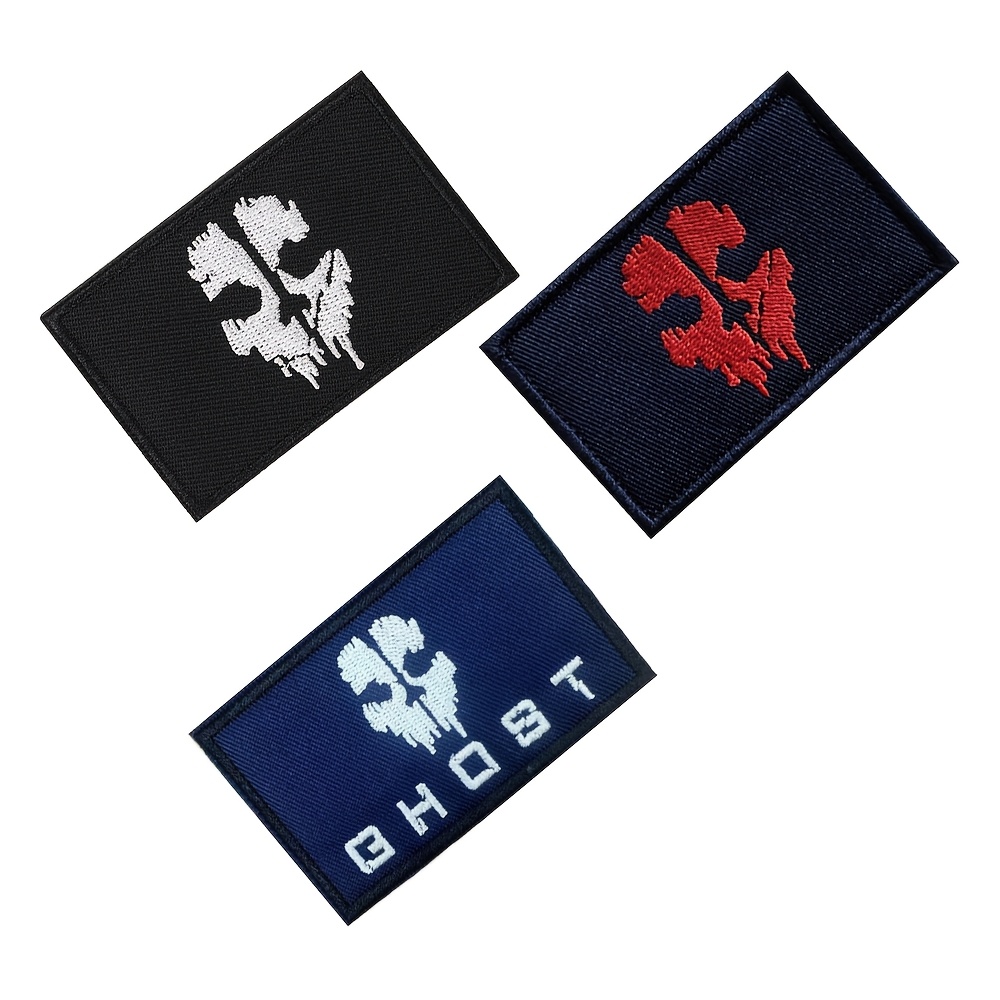 TEMU Lot de 3 Patchs Brodés à Motif Amusant avec Fermeture à Crochet & Boucle pour Sacs à Dos, Vêtements, Manteaux, Sacs et Gilets
